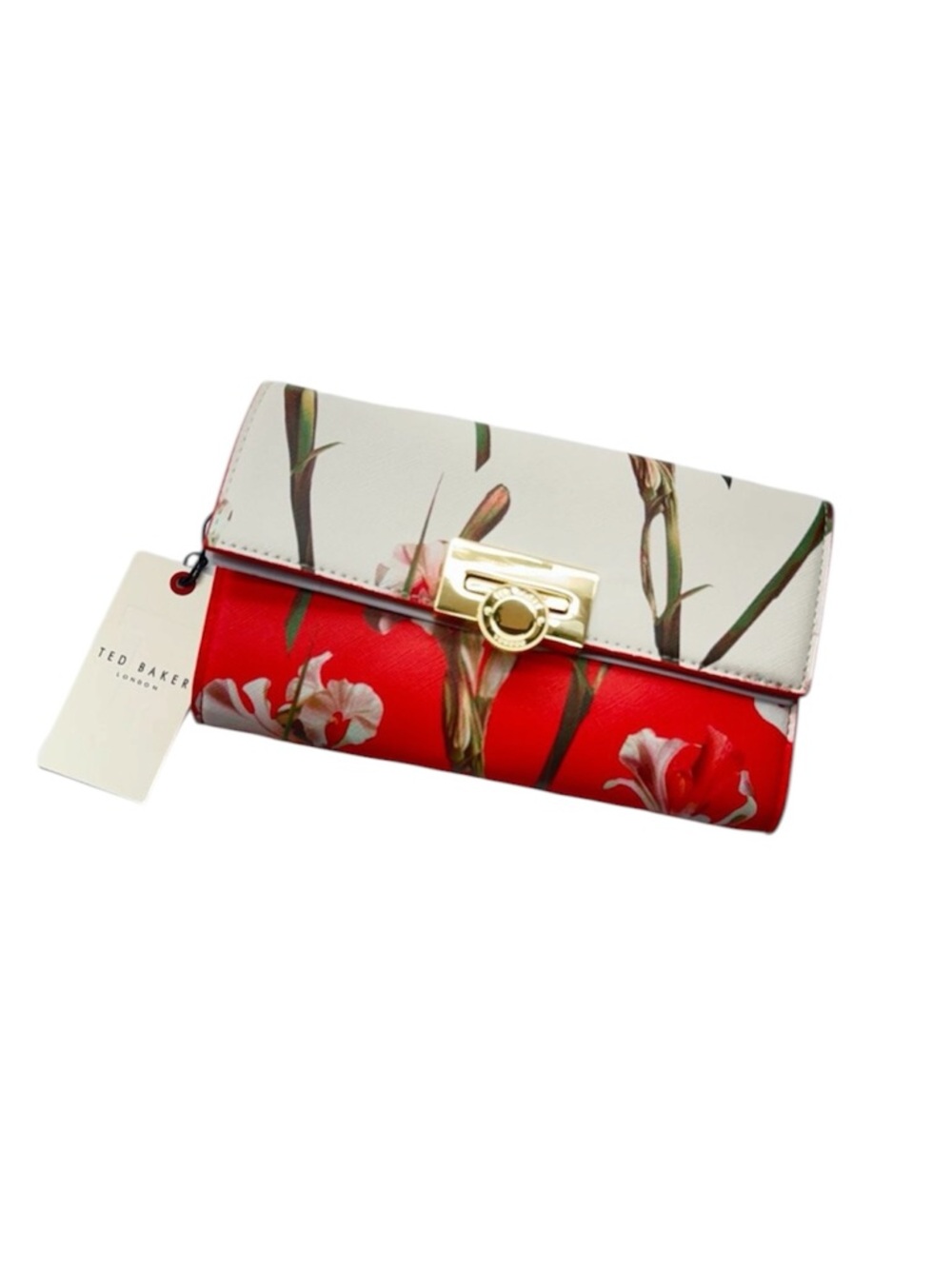 Ted Baker Parisa Chain Strap Crossbody Clutch in Tropical Jam